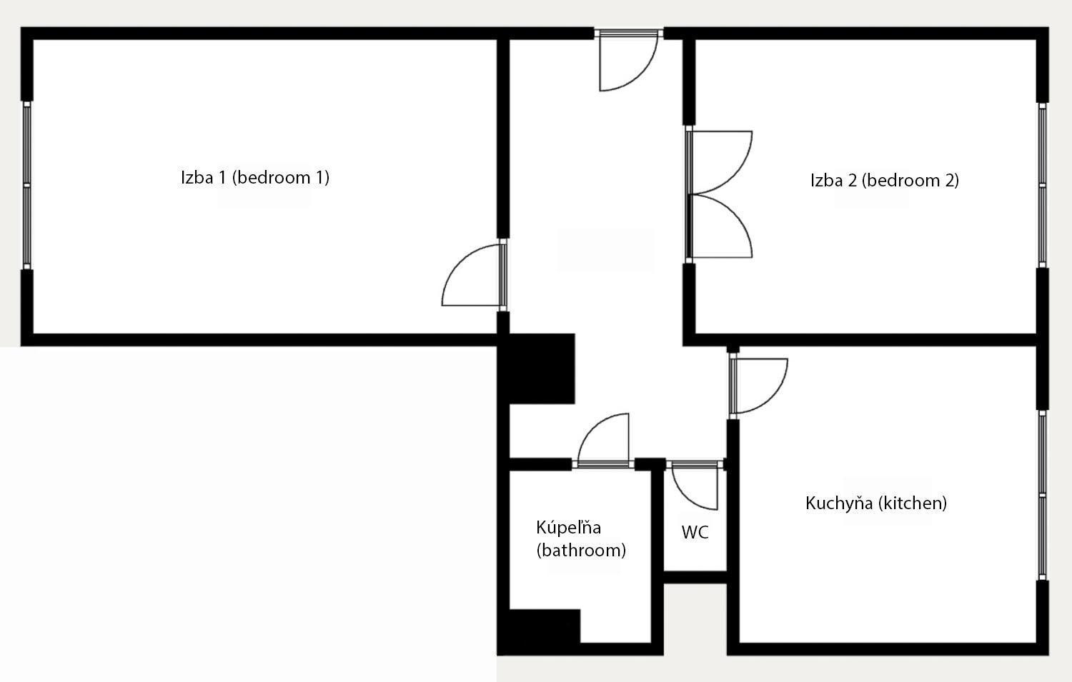 Apartment Anna Bratislava Exterior foto